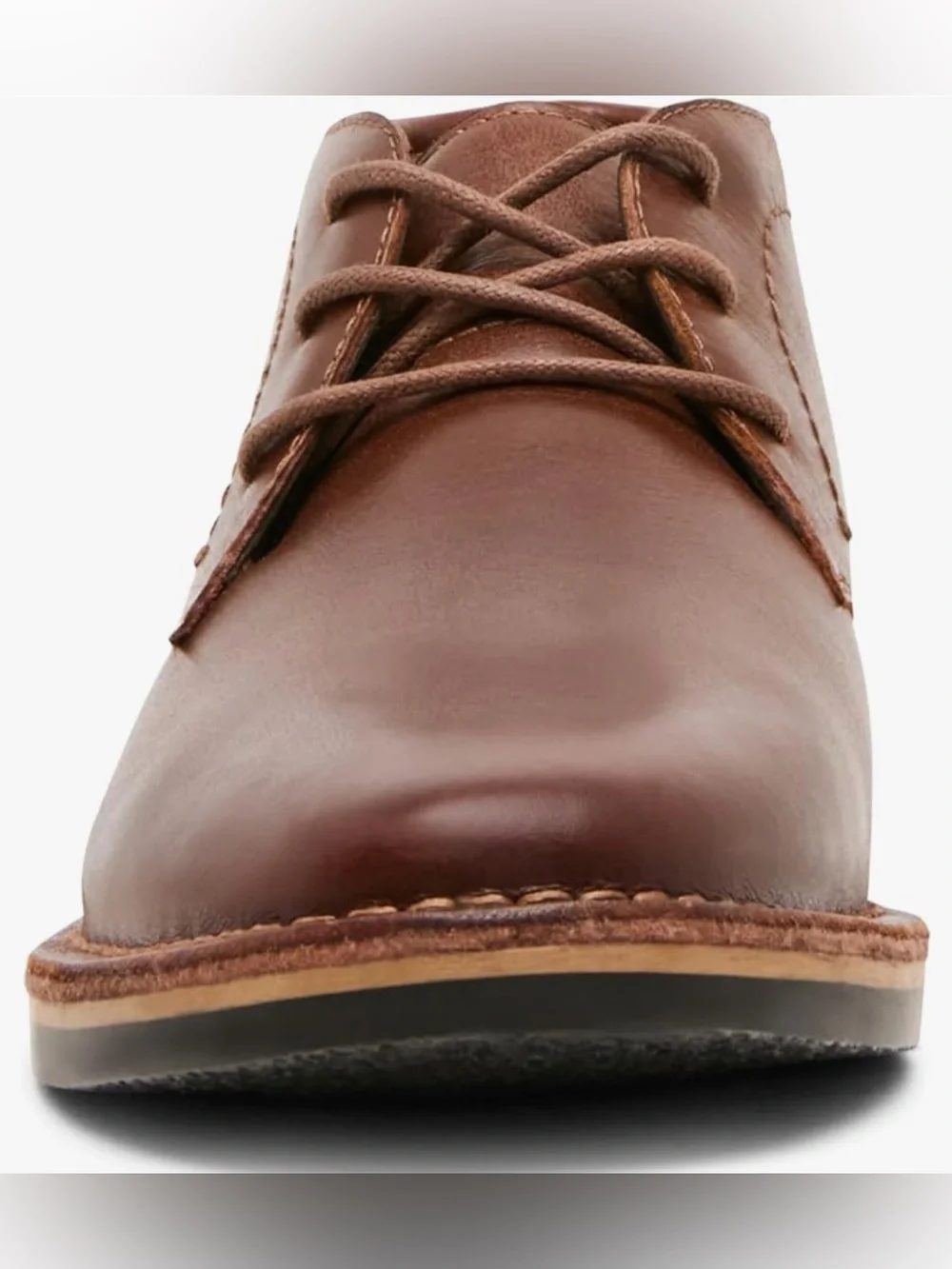 Steve Madden Harken Cognac Leather Chukka Boots Sz 11.5